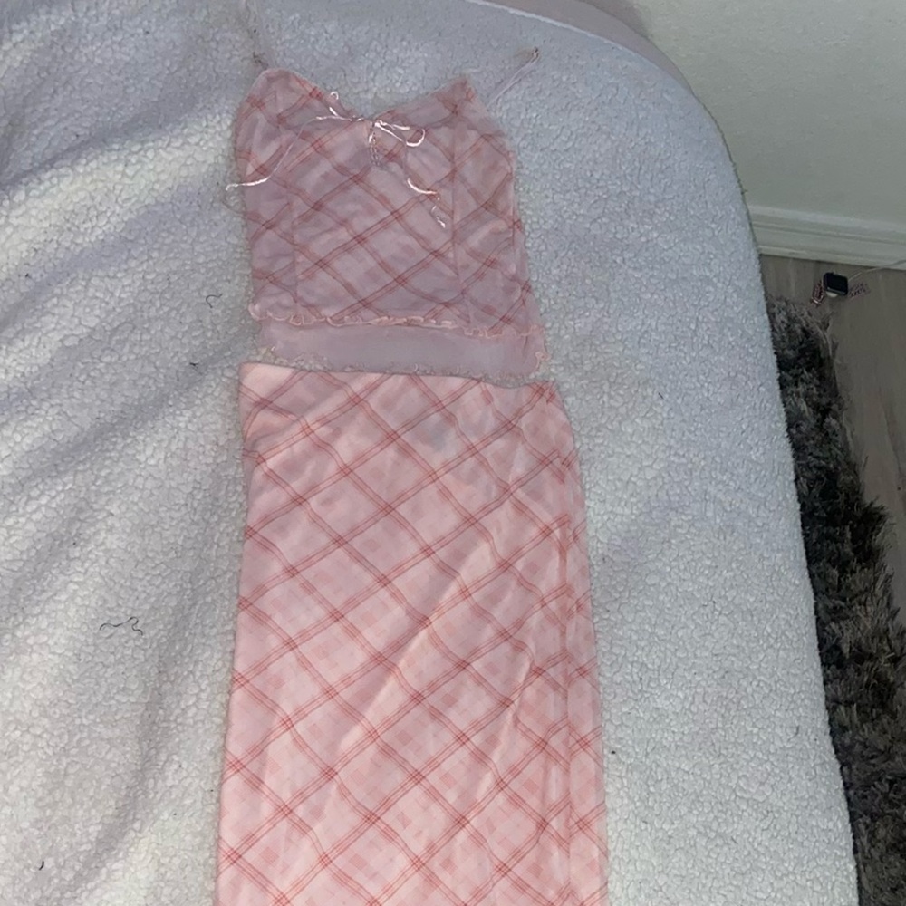 Forever 21 tank and skirt set